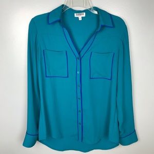 Express The Portofino Shirt Blouse